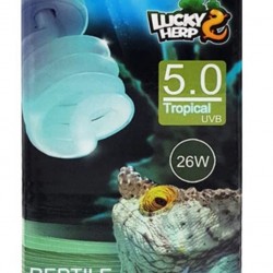 LUCKY HERP UVB LAMBA 26W 5.0 100LUK